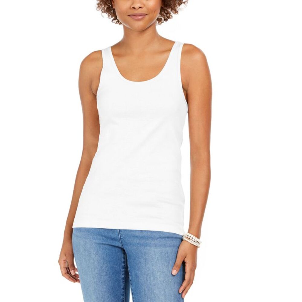 Style & Co Petite Cotton Tank Top